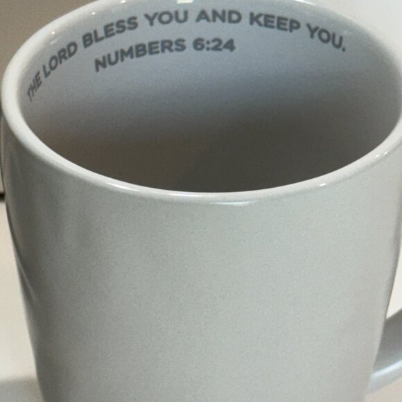 Mary & Martha Simply Elegant Mug Set Gray NIB Scripture (retired) - Picture 6 of 10